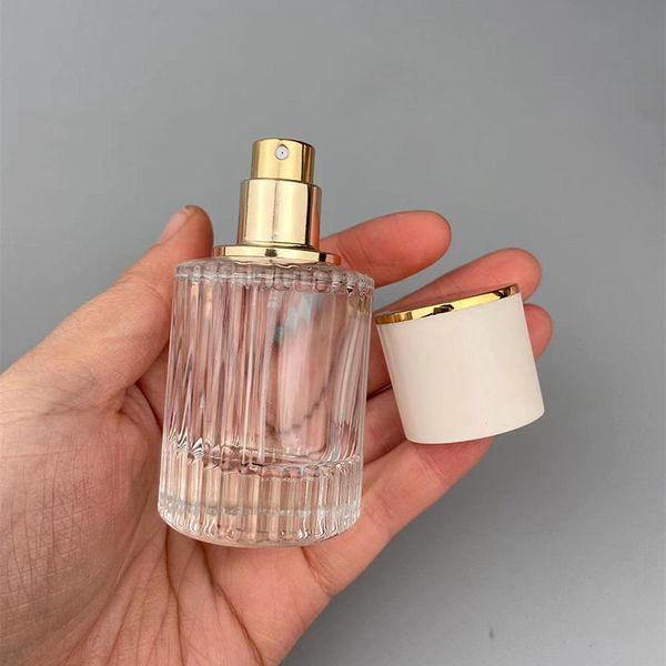 

empty refillable 30ml 50ml perfume spray glass bottle luxury mist spray bottles from manufacture