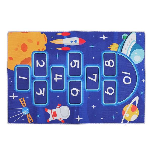 

carpets creative hopscotch game floor mat rug cartoon baby crawl