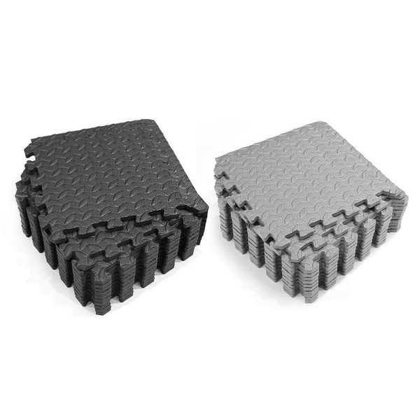 

12pcs exercise mats eva foam gym flooring yoga fitness rugs floor tiles puzzle for home pads