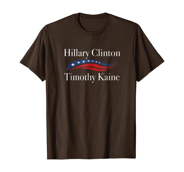 

clinton kaine t-shirt running mates president vp, White;black