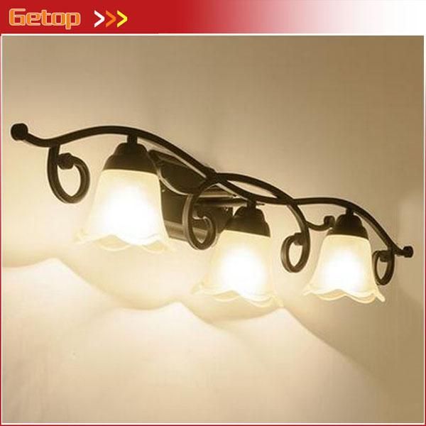 

wall lamp american classical mirror front light painting retro lamps european corridor aisle creative led headlight