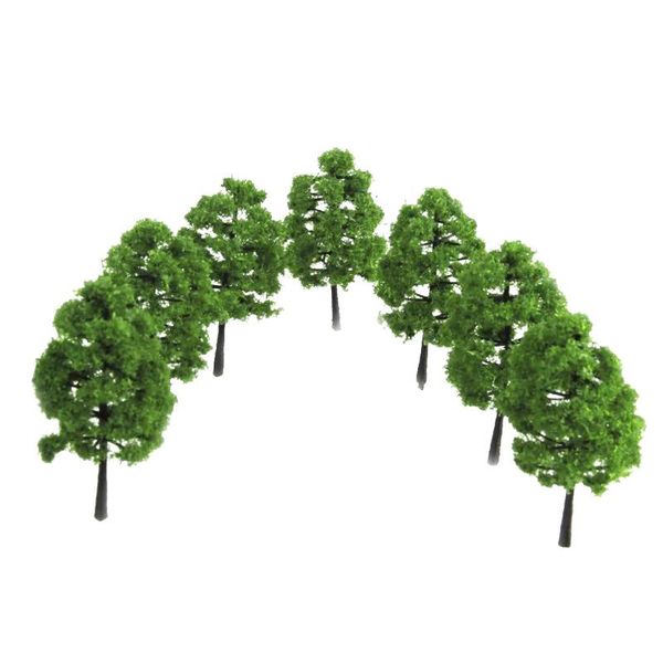 

decorative flowers & wreaths 20pcs plastic model train artificial miniature tree scenery railroad decoration building landscape accessories