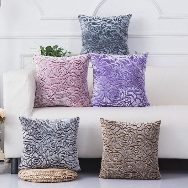 

cushion/decorative pillow soft warm plush decorative throw pillows include core 43*43cm sofa bed back cushion cover with inner high quality