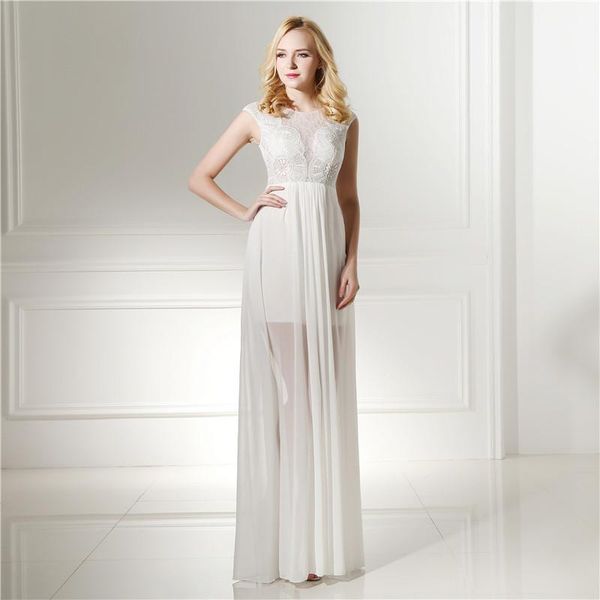 

party dresses real model pos chiffon white prom embroidery lace long formal evening 2021 sheer gowns, White;black