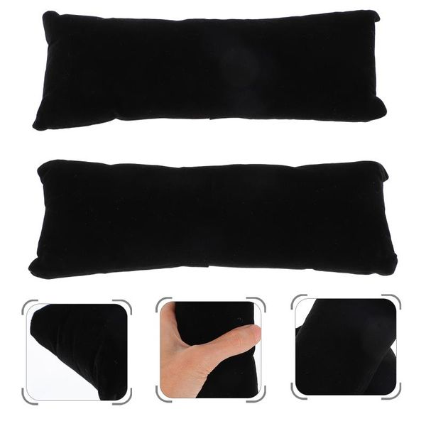 

jewelry pouches, bags 2 pcs watch display pillows delicate bracelet holder durable cushion, Pink;blue