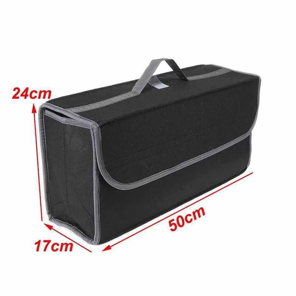 

car trunk storage box folding bag felt high capacity organizer accessories