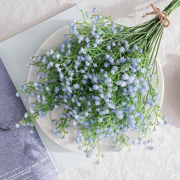 

decorative flowers & wreaths nordic plastic artificial plants false flower home decor accessories room wedding christmas gift