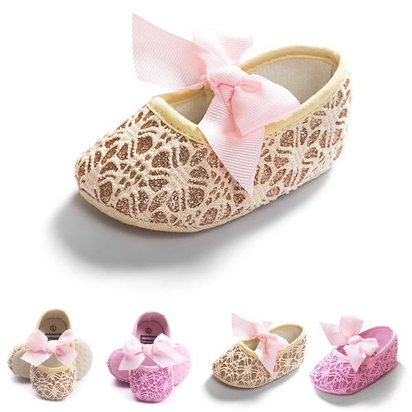 

first walkers 2021 fashion lace upper princess shoes baby girls solid color flat infant kids casual soft bottom toddler