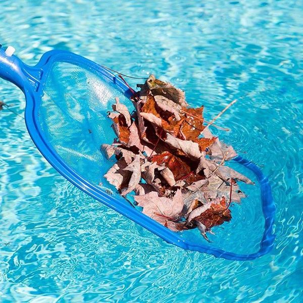 

pool & accessories swimming cleaning nets professional leaf rake deep bag spa rubbish skimmer net piscina tool #t2p