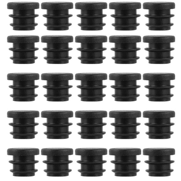 

100pcs tube bung 20mm blanking end caps round furniture leg insert plug carpets