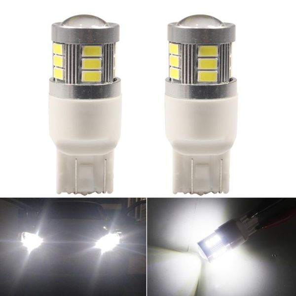 

emergency lights nhautp 2pcs t20 7443 w21w/5w led bulbs for duster daytime running lada vesta granta drl dho auto lamp 12-24v