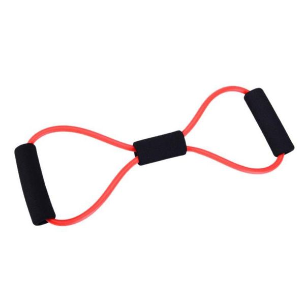 

resistance bands training muscle elastic band tube weight control fitness red