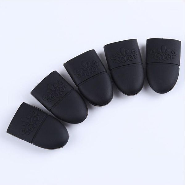 

5pcs/set nail art silicone uv gel polish remover wraps soak off cap clip tools1
