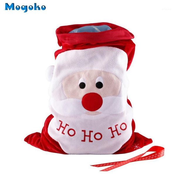 

christmas decorations sunligoo est gift bags large santa sack with drawstrings velvet stocking wrapping bag