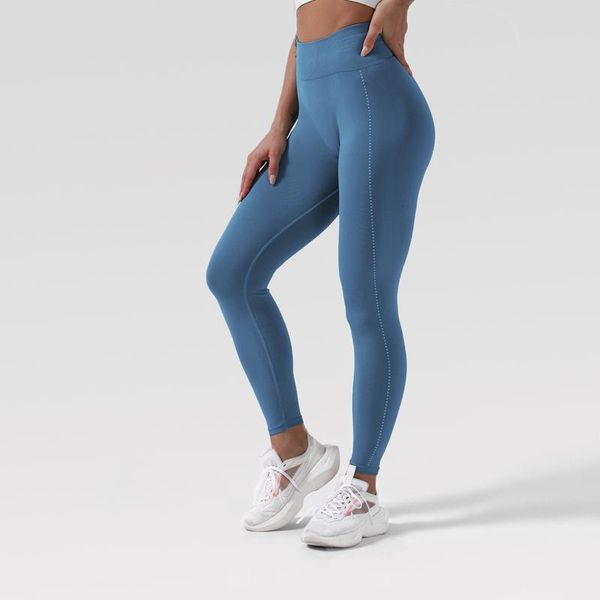 

women's leggings push up fitness women elastic workout leggins high waist polyester quality stretchy sports legging, Black