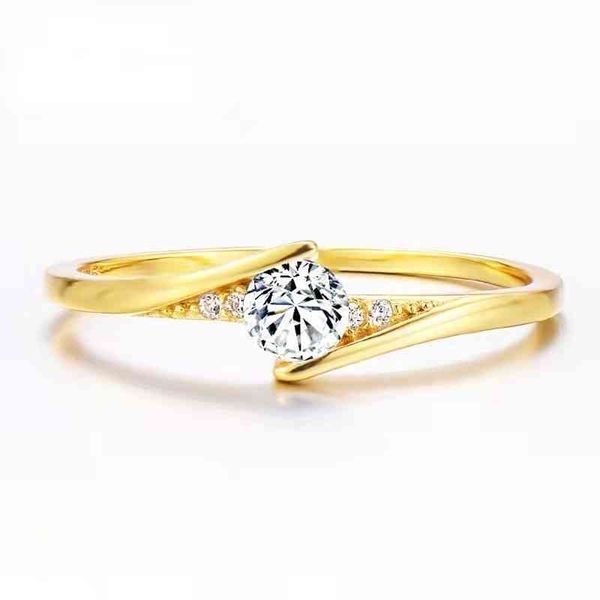 

new european and american alloy gold round engagement ring men's, Silver
