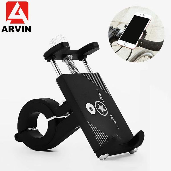 

cell phone mounts & holders arvin motorcycle bicycle holder for 8 x xr s8 mobile moto bike handlebar clip stand gps mount bra