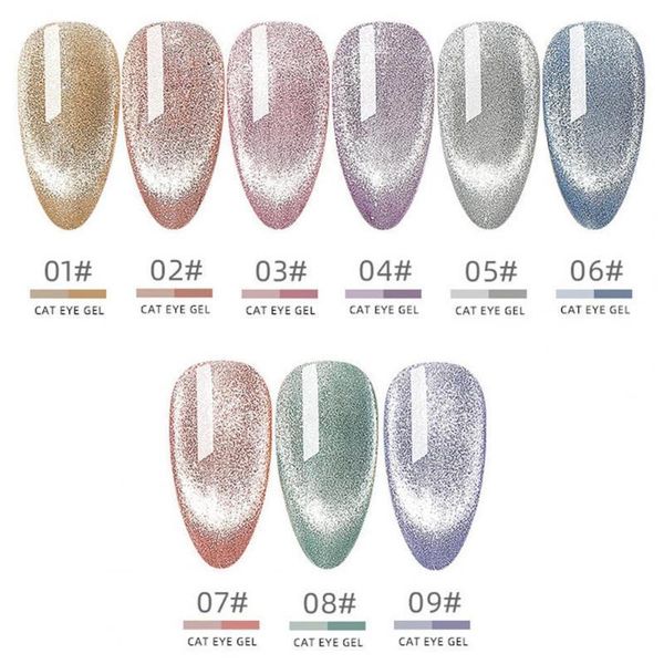 

nail polish cat eye effect long lasting waterproof spar gel for daily life1