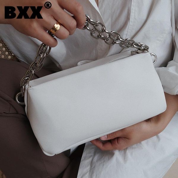 

evening bags [bxx] simple pu leather chain for women 2021 summer shoulder bag handbags trending luxury travel hand hs631