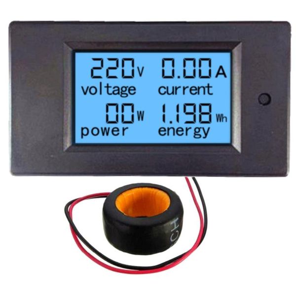 

voltage meters ac 100a/80~260v digital led power panel meter monitor energy volt voltmeter ammeter current