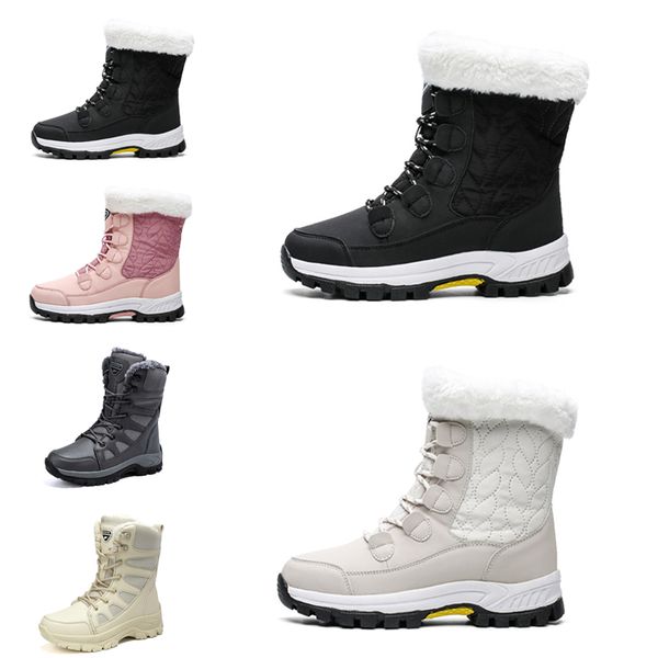 Дизайнерские женские снежные ботинки мода зимний ботинок классические мини лодыжки короткие дамы девушки женские пинетки каштановые военно-морские блюз на открытом воздухе в помещении