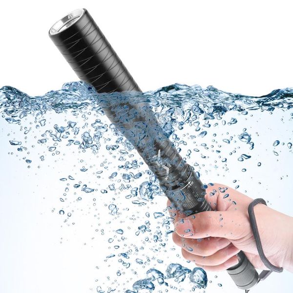 

other led lighting professional xm-l t6 divingtactical baseball bat security waterproof torch 18650 battery lantern for swimming