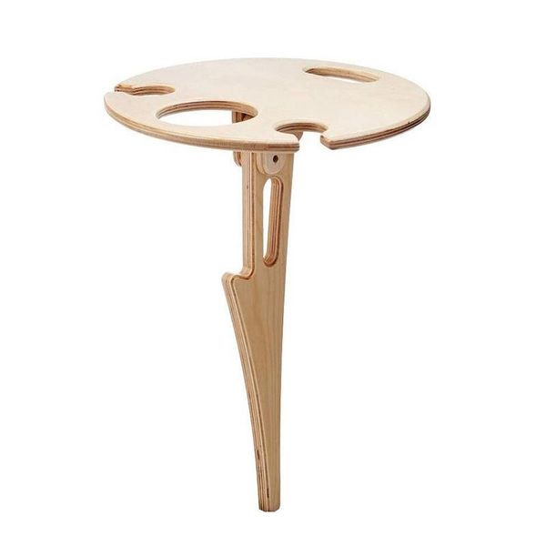 

storage baskets outdoor wine table with foldable round deskmini wooden picnic easy to carry rack support