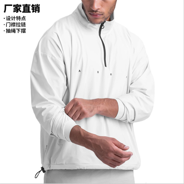 

men's hoodies & sweatshirts 2021hoodie autumn fashion sport coat windbreaker thin hooded casual, Black