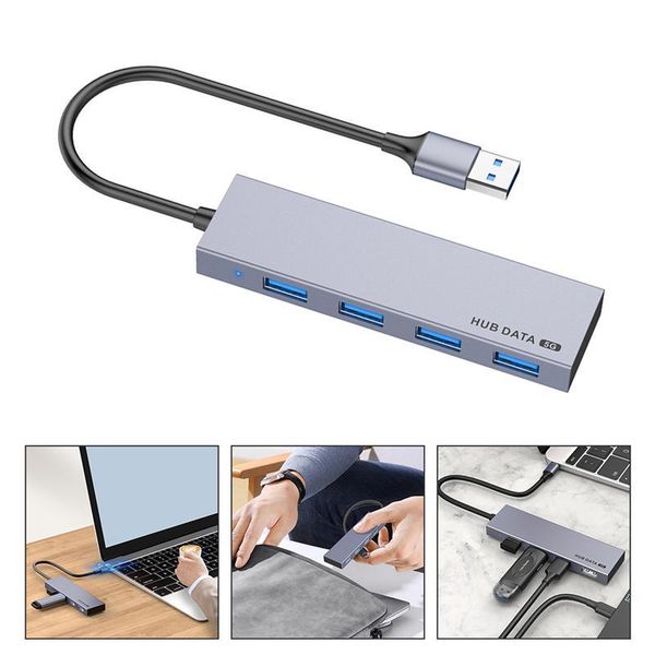 

hubs usb-c hub 4-port multifunction lapusb 3.0 port data transfer