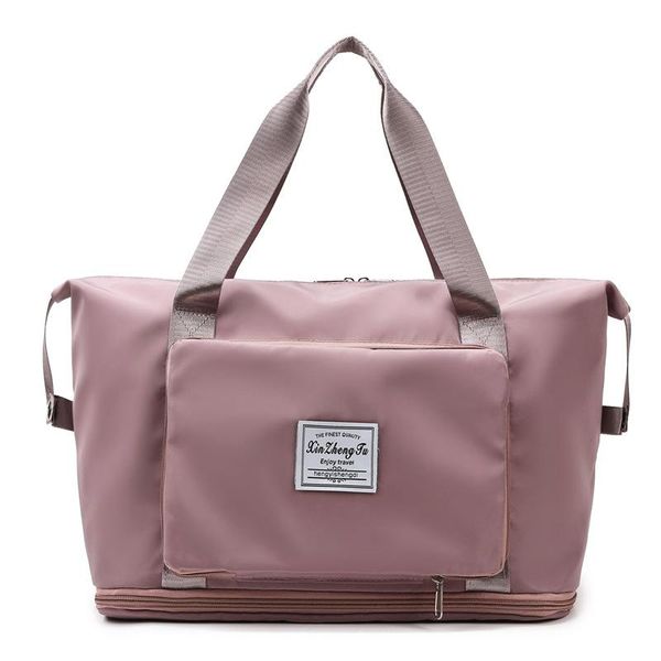 

duffel bags travel tote gym bag waterproof yoga multifunctional foldable expansion storage outdoor dry and wet separation