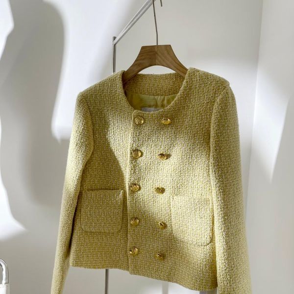 

women's jackets 2021 early autumn high-quality outerwear, high-end atmosphere, Black;brown