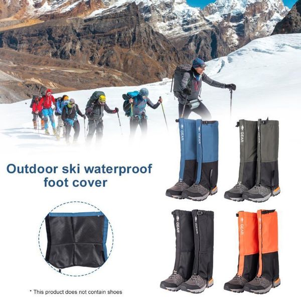 

cords, slings and webbing waterproof leg covers legging gaiter climbing camping hiking ski boot travel shoe snow gaiters legs protect1