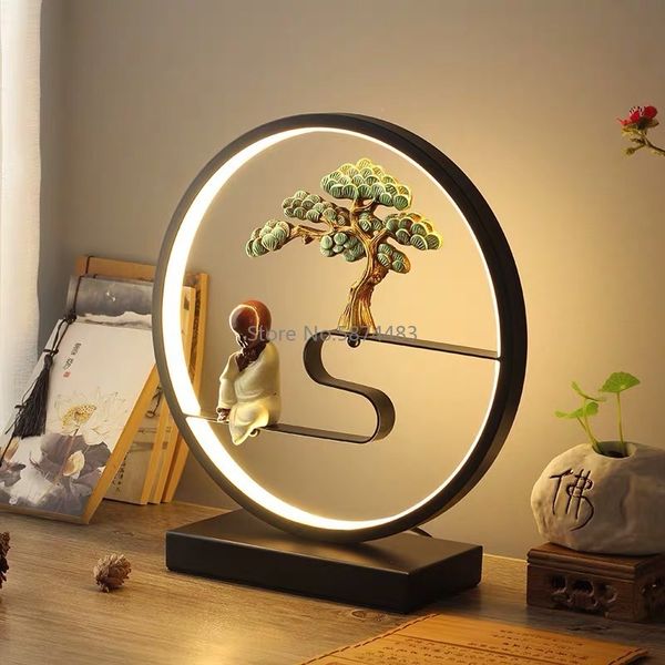 

table lamp fourth bedside lamp study dormitory protection for the eyes retro light room decorative table lamp