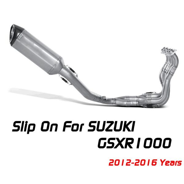 

motorcycle exhaust system gsxr750 suitable gsxr600 k6 k7 k8 k9 l1 l2 l3 gsxr1000 modified pipe in bending