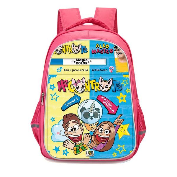 

girls school backpack me contro te primary bags 6-10 years children bookbag kids satchel knapsack