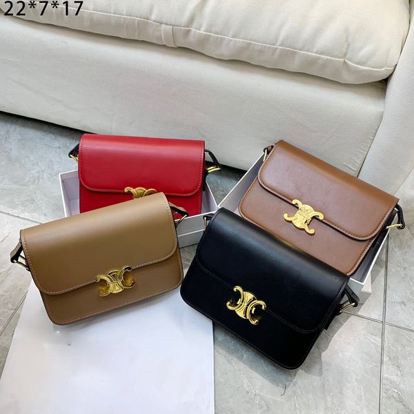 

2020 new star same box tofu women's cross arch retro leather small square bag ysj