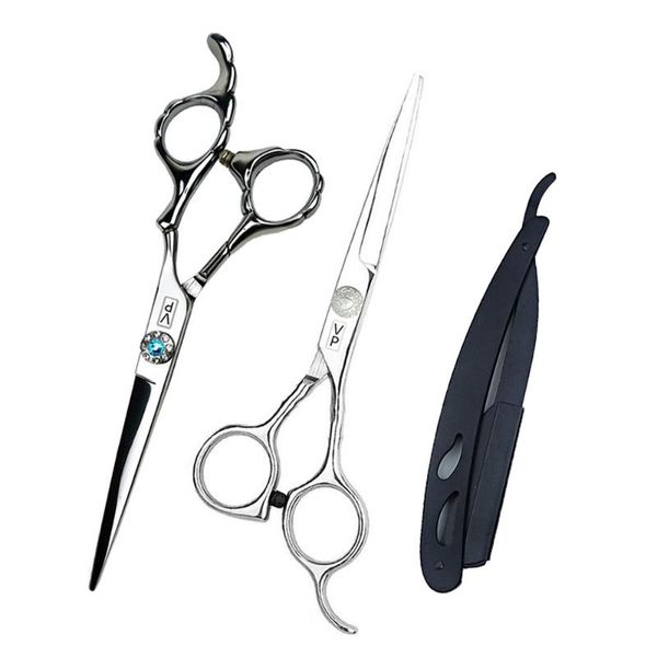 

hair scissors barber shop 6'' professional salon hairdressing cutting thinning tool