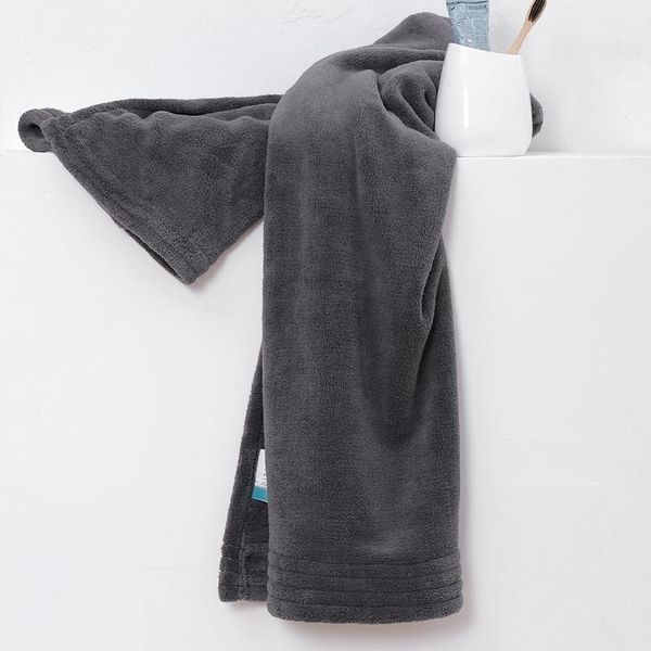 

towel microfiber travel bath towels large hair bathroom for adults cotton absorbent havlu grey e5