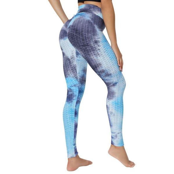 

women's leggings seamless fitness women tie dye stretch running gym sports pocket patchwork grid workout active pants plus size 2021, Black