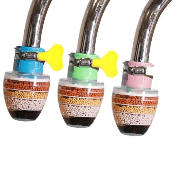 

universal faucet filter interface water purification anti-spill water-saving for kitchen tap bathroom accessories faucets