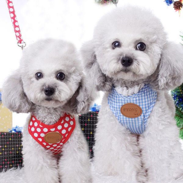 

dog collars & leashes pet vest for small dogs cords pets chest straps teddy puppies