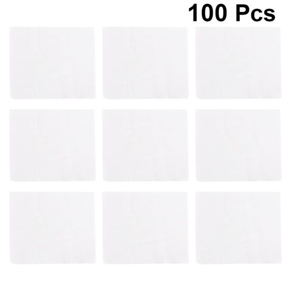 

100pcs thicken professional beauty salon gauze dedicated degreasing cotton disposable mask (white) outdoor gadgets