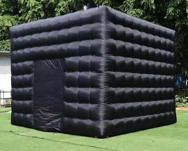 

black white inflatable cube tent outdoor portable events room shelter for trade show display party p booth