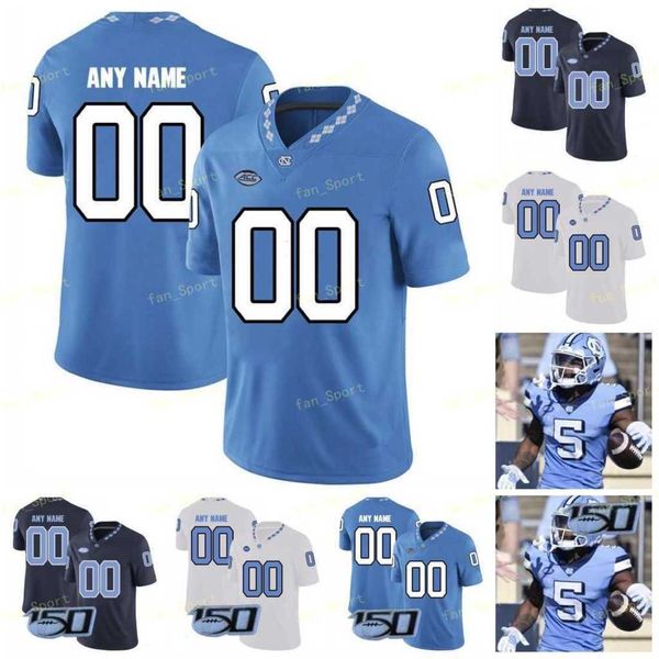 

north carolina football jersey ncaa college lawrence taylor mitchell trubisky ryan switzer julius peppers sam howell carter williams brown, Black