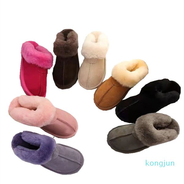 

designer- cotton slippers men women snow boots warm casual indoor pajamas party wear non-slip cotton drag large size women's shoes, Black