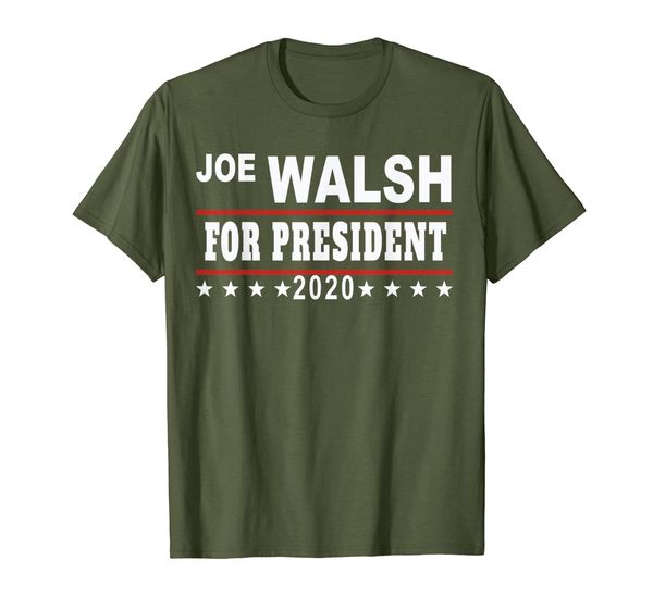 

Joe Walsh for President in 2020 T-Shirt, Mainly pictures