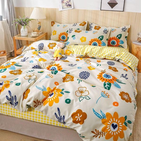 

bedding sets kuup king size set double sheets soft four-piece bed sheet duvet cover  comforter for home adult