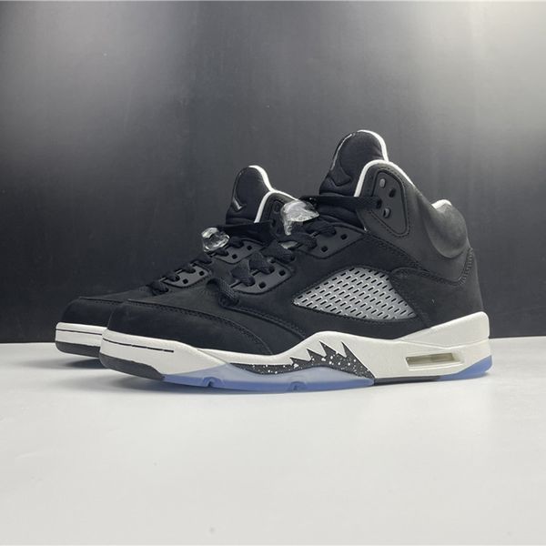 

air 5 moonlight oreo ct4838-011 black white cool grey 5s v women men sports shoes sneakers trainers with original box