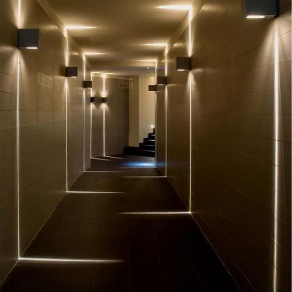 

wall lamp nordic square led mirror lights for home industrial decor bedroom wandlamp modern sconce fixtures luminaire