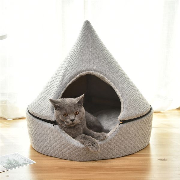 

crates pet nest cat's warm in winter closed pet's washable bed small dog's